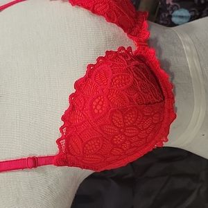 Pink Victoria's Secret Date Racerback in Red